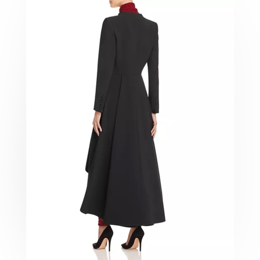 ALICE and OLIVIA new Alcina High-Low Long Dress Trench Coat - Picture 16 of 17